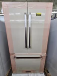 Big Chill FBFD361 36" Oyster White Cd French Door Refrigerator Nob #157671 Open. Price: $3899.00.