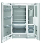 Thermador Freedom 54" Refrigerator Freezer Columns T36IR905SP / T18ID905RP Open. Price: $11549.00.