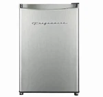 Frigidaire EFR323 Compact Fridge 3.2 Cu Ft Stainless Steel New. Price: $100.00.