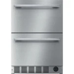 Thermador Freedom T24UR915DS Inch Undercounter Double Drawer Refrigerator Open. Price: $2599.00.
