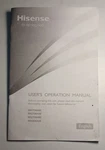 Hisense Mini Fridge Instruction Manual RR17D6ABE RR27D6ASE RR27D6ABE RR44D6ASE Used. Price: $12.00.