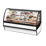 True TDM-R-77-GE/GE-S-W 77" Refrigerated Bakery Display Case, Stainless Steel New. Price: $10436.40.