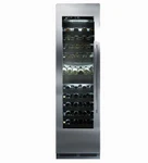 24" Perlick CR24D14L Collection Dual-zone Wine Column Stainless Steel Door Left. Price: $6850.00.