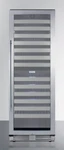 Summit 24" Wide Luxury Dual Zone Wine Cellar, Commercial/residential, SWCP2163. Price: $3075.00.