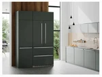 Liebherr HCB2082 36 Inch Panel Ready 4-DOOR French Refrigerator Open. Price: $7499.00.
