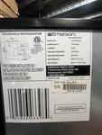 Emerson CR275BSE2 Mini Fridge Silver/black, Adjustable Thermostat, Freestanding Used. Price: $60.00.