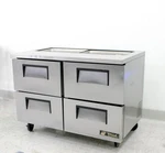 True TSSU-48-12D-4 Refrigerated Prep Table With Drawers, 120V 60H (3372682) Used. Price: $2000.00.
