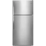 Whirlpool WRT134TFDM 28" Monochromatic Stainless Steel Top Freezer Refrigerator New. Price: $699.00.