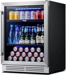 24 Inch Beverage Refrigerator 180 Can Built-in Under Counter Drink Fridge With New. Price: $896.40.