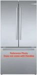 Bosch 800 Series 36" Smart Counter Depth French Door Refrigerator - B36CT80SNS Open. Price: $2520.00.