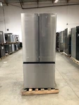 30 In. Door French Refrigerator, Stainless (open Box Cosmetic Impections). Price: $484.50.