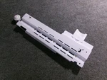 DA97-13661C Samsung Freezer Door Rail Assembly Left Side Used. Price: $75.00.