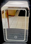 Mini Fridge 12 Volt Mirrored Lighted Makeup Cosmetics Snack Refrigerator Cold Used. Price: $10.20.
