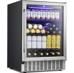 Cowsar 46 Bottle Wine Fridge 23IN Stainless Built Cooler New Box Deal. Price: $571.07.
