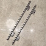 Sub-zero Modern Brushed Stainless Steel Bar Pulls Set Of (24 By 3/4 Inch) Used. Price: $100.00.