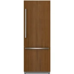 Bosch B30IB905SP Inch Built-in Bottom Mount Smart Refrigerator Open. Price: $7299.99.