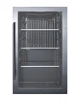 Summit SPR488BOS 19"W 3.13 Cu. Ft. Beverage Cooler - Stainless Steel New. Price: $843.69.