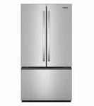 Whirlpool 36" Freestanding French Door Refrigerator Cu. Ft. - WRFF3136SZ Open. Price: $1549.99.