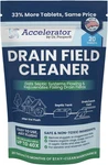 Accelerator By Dr. Pooper Drain Field Cleaner Tablets (20 Count) - Septic Tank New. Price: $84.44.