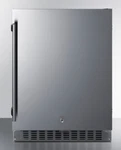Summit 24" Wide Stainless Steel Builtin Refrigerator, Ada Compliant, ASDS2413CSS New. Price: $2615.00.