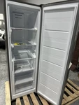 Hisense HFU101N1AVE 10.1CUFT Upright Freezer Stainless Steel Open Box. Price: $400.00.