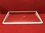 Used Refrigerator Glass Shelf Assembly Part #WR71X10813 Good Condition. Price: $94.96.
