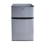 Galanz 3.1 Cu Ft Mini Fridge With Freezer Stainless Steel, Energy Star New. Price: $245.99.
