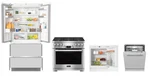 Miele 36" Panel Ready French Door Refrigerator Gas Range 24" Dishwasher Beverag Used. Price: $14999.00.