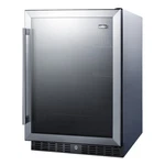 Summit AL57GCSS 24" Built-in Undercounter Glass Door Refrigerator Stainles... New. Price: $2007.08.