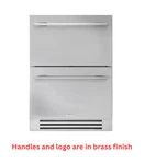 True Residential TUR24DSSC Refrigerator Drawers Stainless Steel W/ Brass Details New. Price: $4000.00.