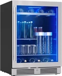 Presrv 24 Inch Beverage And Wine Fridge Single Zone Under Counter, Built-in Drin New. Price: $2878.99.