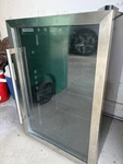 20-INCH W Frigidaire Glass Door Beverage Refrigerator Can Deliver Locally Used. Price: $349.00.