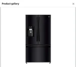 Kenmore 75039 25.5 Cu. Ft. French Door Refrigerator, Black New. Price: $1200.00.