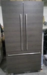 Fisher Paykel 36" Integrated French Door Refrigerator Panel Ready RS36A80J1N Open. Price: $4300.00.