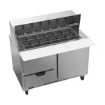 Beverage Air SPED48HC-18M-2 48" Mega Top Sandwich/salad Prep Table W/ Drawe... New. Price: $6470.15.