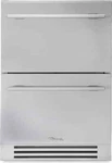 True Residential TUR24DSSC 24" Under Counter Refrigerator Drawers Open. Price: $3699.99.