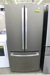 GWE19JMLES 33" Slate Cd French Door Refrigerator Nob #156729 Open. Price: $1349.00.