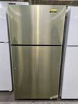 GTS22KYNRFS 33" Stainless 21.9 Cu. Ft. Top-freezer Refrigerator Nob #160877 Open. Price: $649.00.