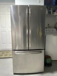 Energy Star 18.6 Cu. Ft. Counter-depth French-door Refrigerator Used. Price: $600.00.