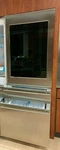 Monogram 30" Integrated Glass-door Refrigerator For Single Install Open. Price: $6000.00.
