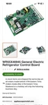 WR55X46945 General Electric Refrigerator Control Board Oem Next Day Free Ship Open. Price: $199.97.
