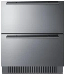 Summit SPR275OS2DADA 27"W 4.83 Cu. Ft. Refrigerator Drawers - Stainless Steel New. Price: $3473.24.