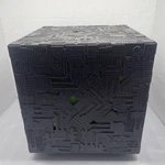 Star Trek Borg Cube Mini Fridge Thinkgeek Premium Cooler Holds 9 Cans W/o Box Used. Price: $525.00.