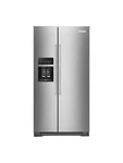 Kitchenaid - 36 In. W 24.8 Cu. Ft. Side By Refrigerator KRSF705HPS Open. Price: $2299.99.