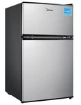 Midea WHD-113FSS1 Double Door Mini Fridge With Freezer For Bedroom Office ... New. Price: $351.65.