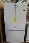 GNE25JGKWW 33" White 24.7 Cu. Ft. French Door Refrigerator Nob #148795 Open. Price: $1349.00.