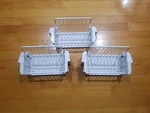 Refrigerator Freezer Bin W/wire Basket Part # 200D2356P001 WR71X10256 Used. Price: $10.00.