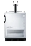 Summit SBC56GBIADA 24"W 5.5 Cu. Ft. Built-in Commercial Double Glass New. Price: $2585.00.