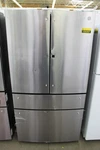 Profile PGD29BYTFS 36" Stainless 4-DOOR French Refrigerator Nob #155357 Open. Price: $1999.00.