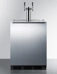 Summit 24" Wide Built In Kegerator, Compliant, Dual Tap, SBC58BLBIADA New. Price: $2885.00.